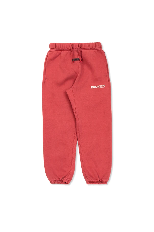 BURGUNDY Sweatpants with cuffs