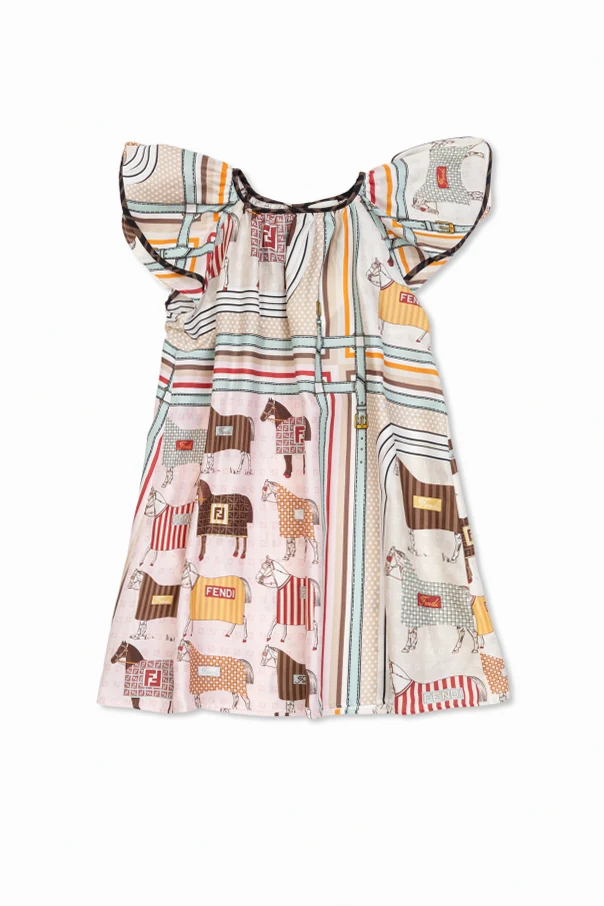 MEHRFARBIG Gemustertes Kleid