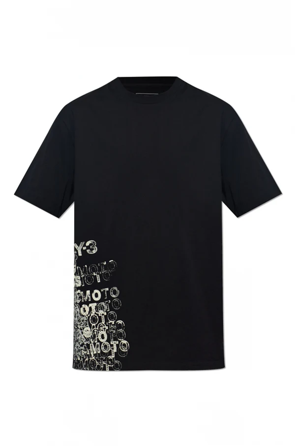 BLACK T-shirt with print