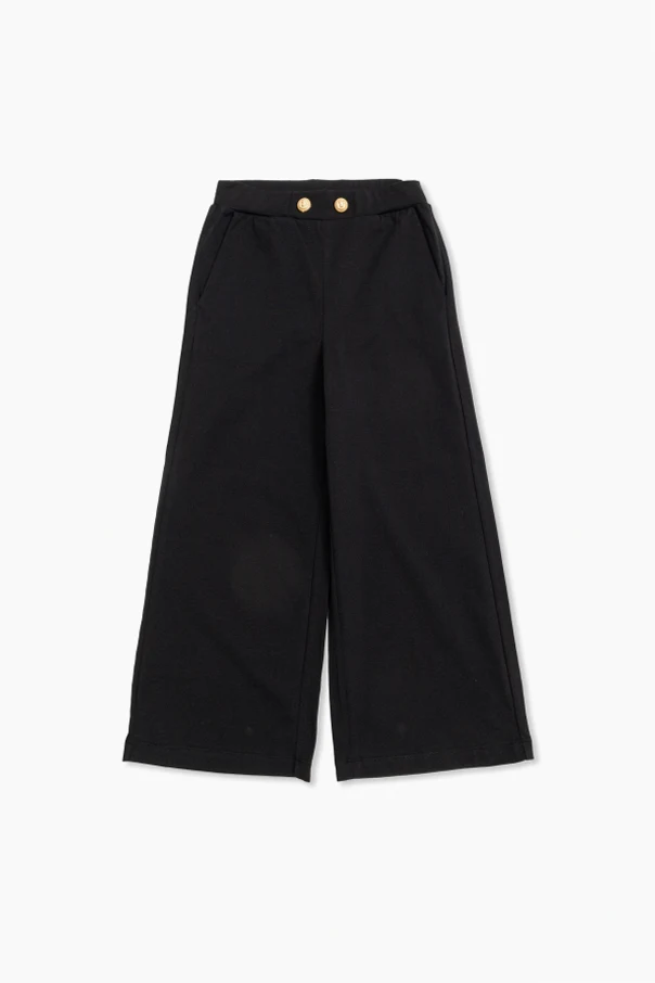 SCHWARZ Hosen mit weitem Bein