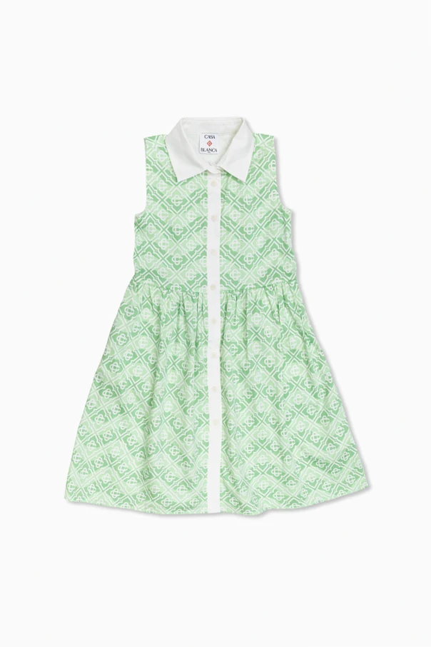 GREEN Monogram dress