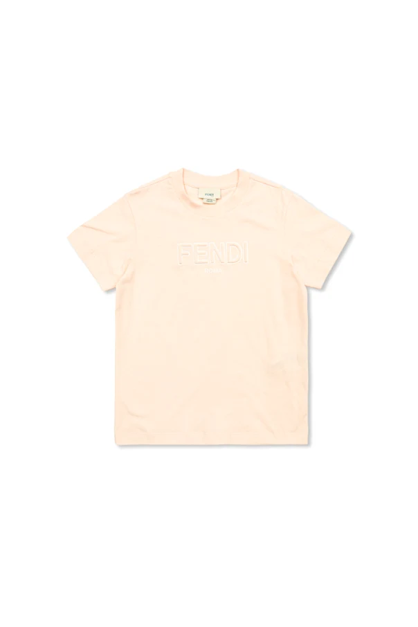ROSA T-Shirt mit reliefiertem Logo