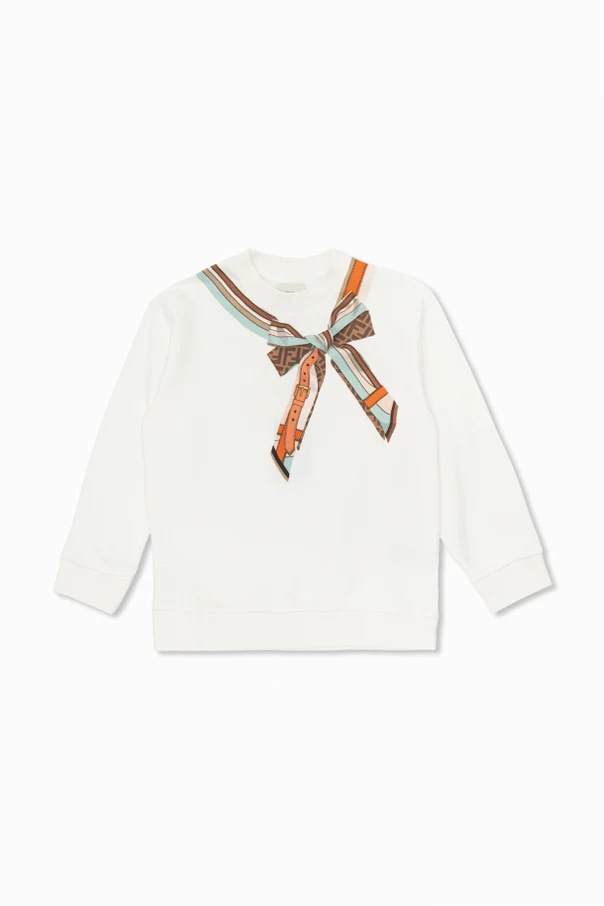WEISS Sweatshirt mit Aufdruck