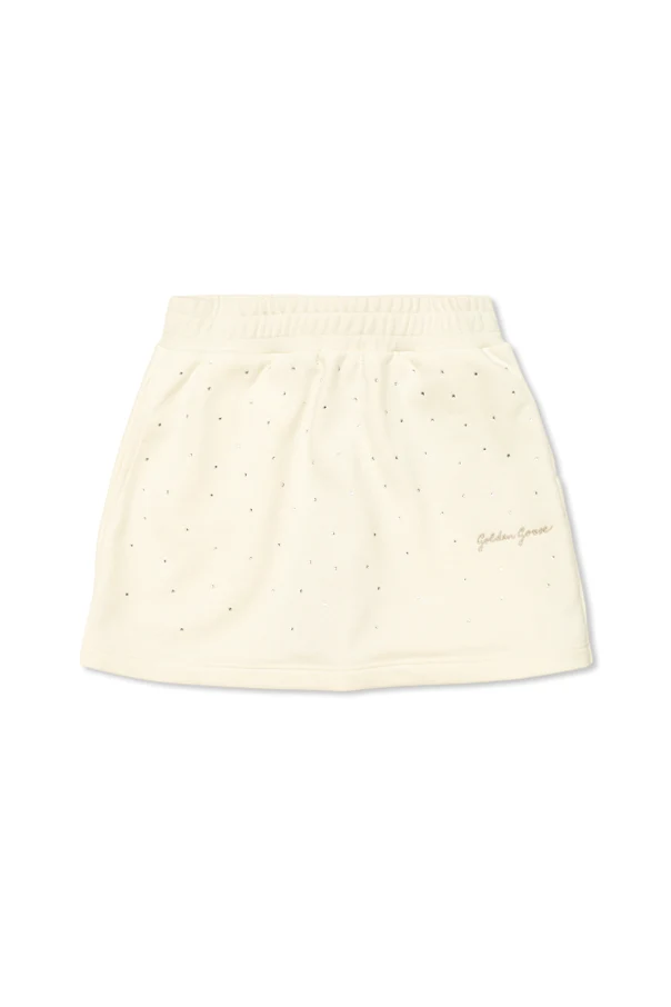 CREME Rock mit glänzenden Applikationen