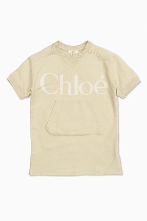 cream Dress with pocket