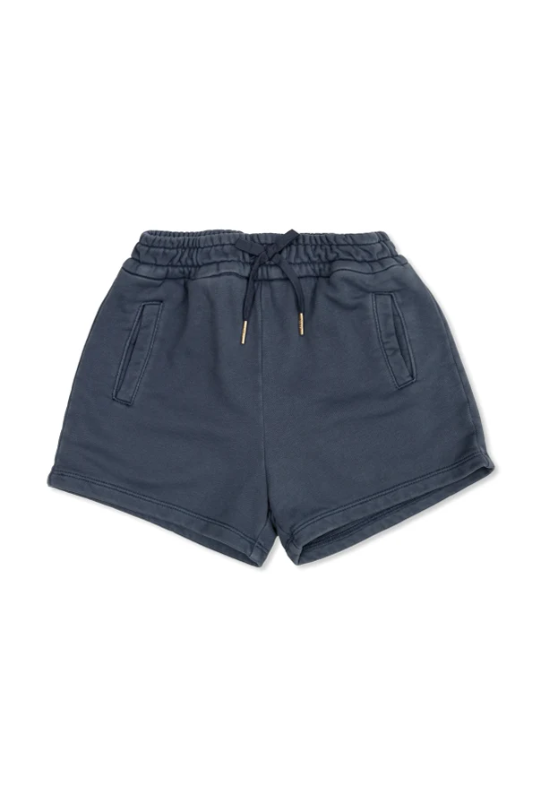 MARINEBLAU Baumwollshorts