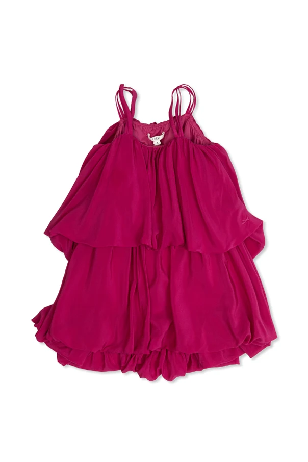 PURPLE Strappy dress