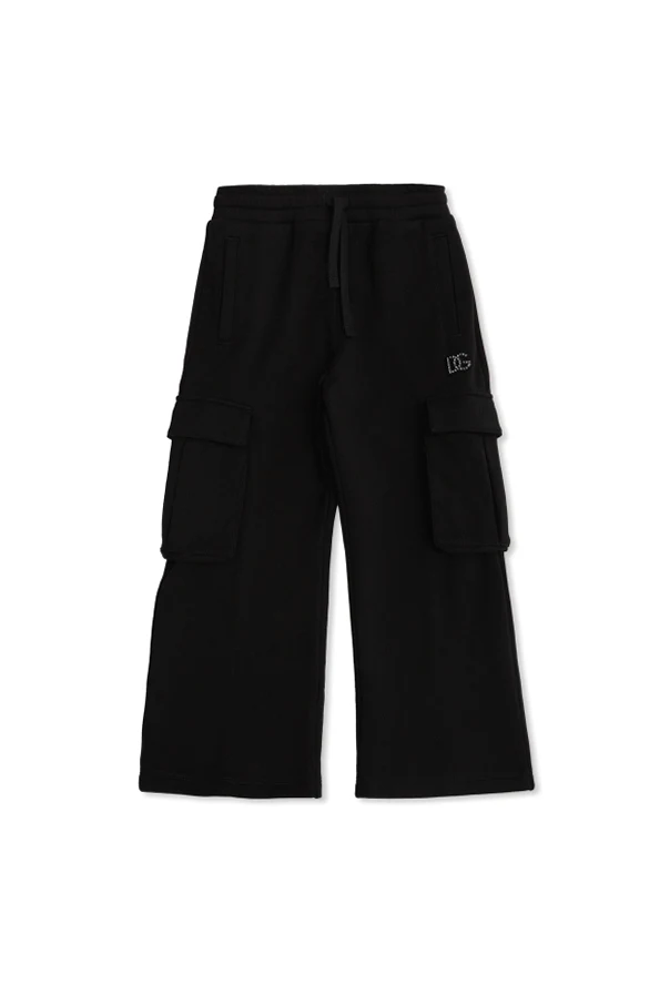 BLACK ‘Cargo’ sweatpants