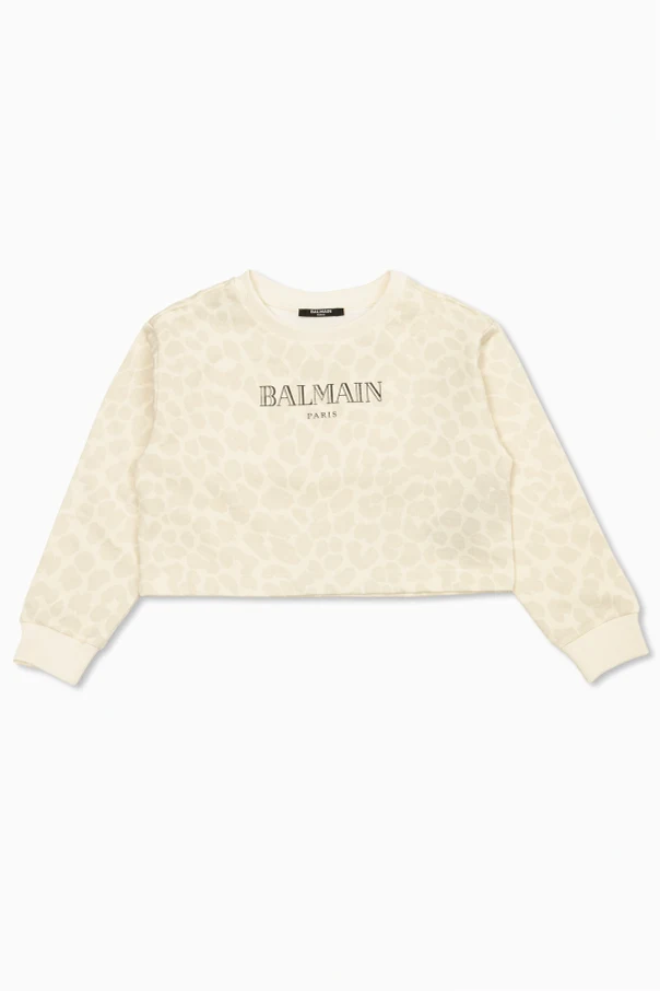 CREME Sweatshirt mit aufgedrucktem Logo