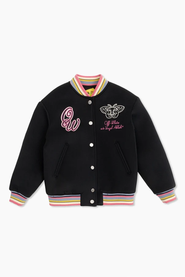 SCHWARZ Jacke vom Typ 'Bomber'