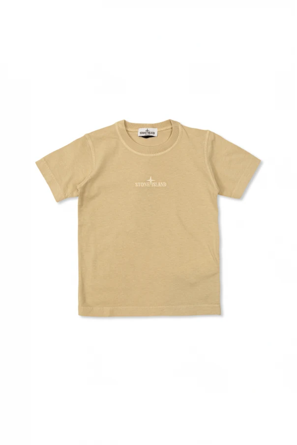 BEIGE T-Shirt mit Logo