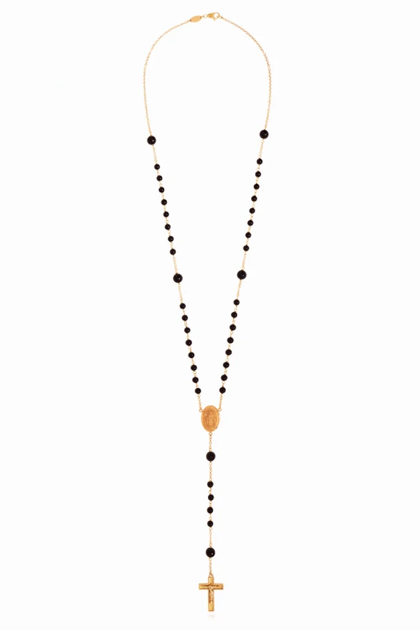 GOLD Rosary Necklace