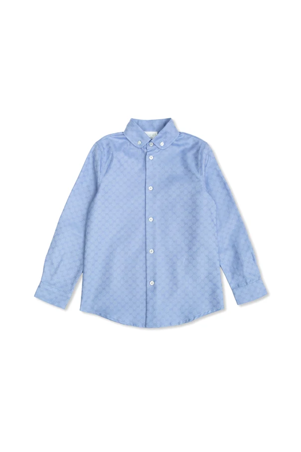 BLUE Shirt with monogram