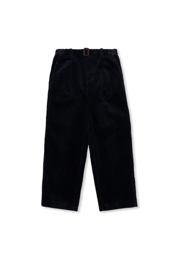 NAVY BLUE Corduroy trousers
