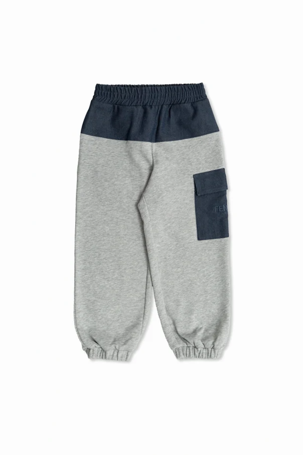 GRAU Jogginghose im Cargo-Stil