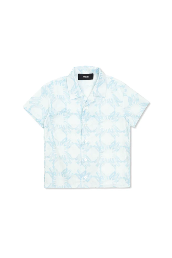 light blue Short-sleeved shirt