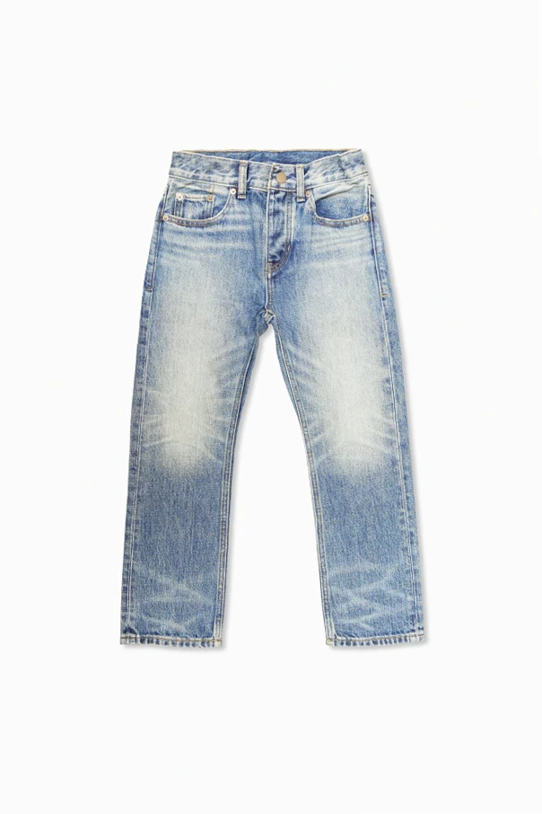 BLUE Straight-leg jeans