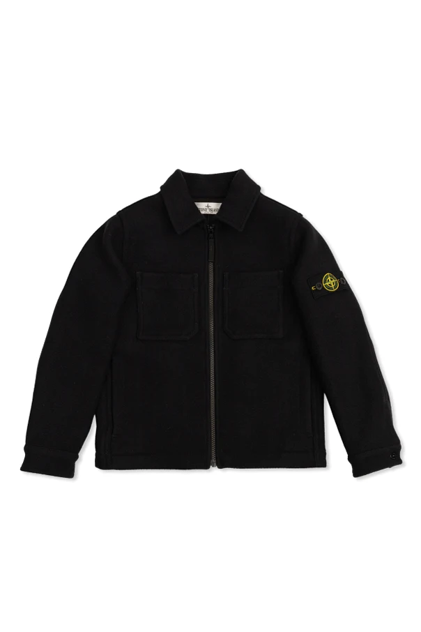 BLACK Jacket with logo
