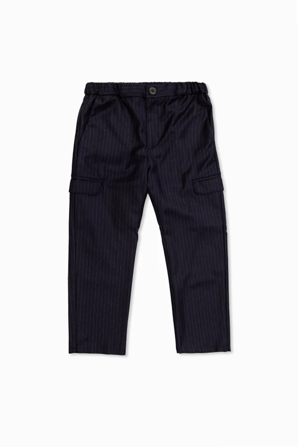 MARINEBLAU Wollhose