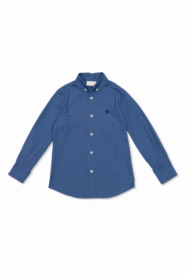 BLUE Plaid shirt