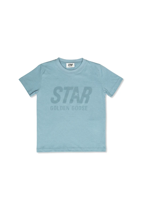 BLUE T-shirt with logo