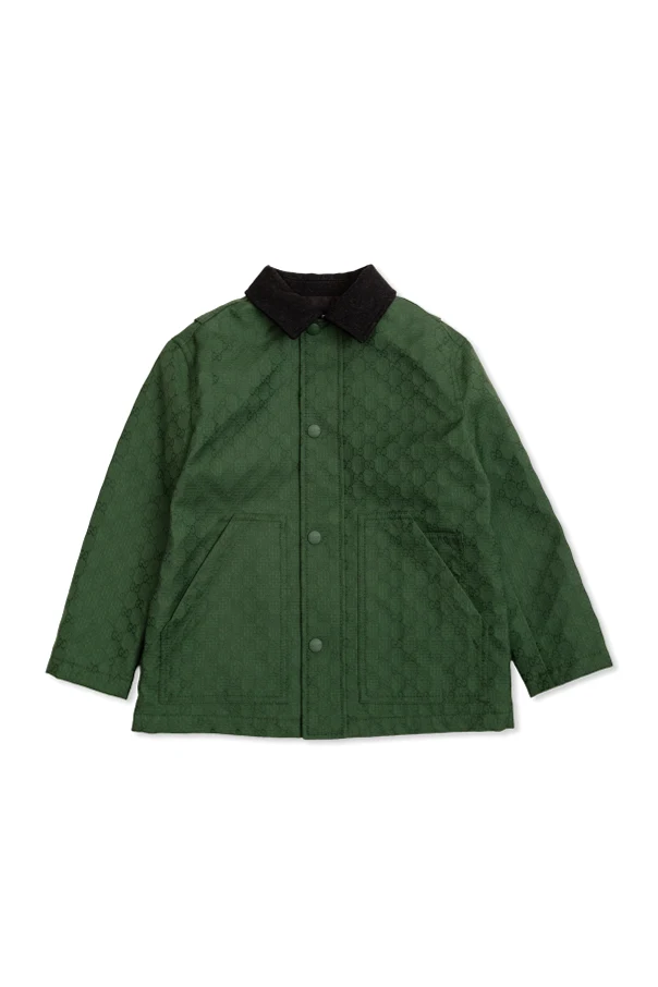 GRÜN Jacke mit „GG“-Muster