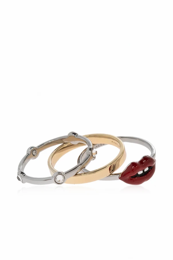 SILBER Set aus drei Ringen