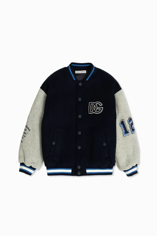 NAVY BLUE "Bomber" jacket