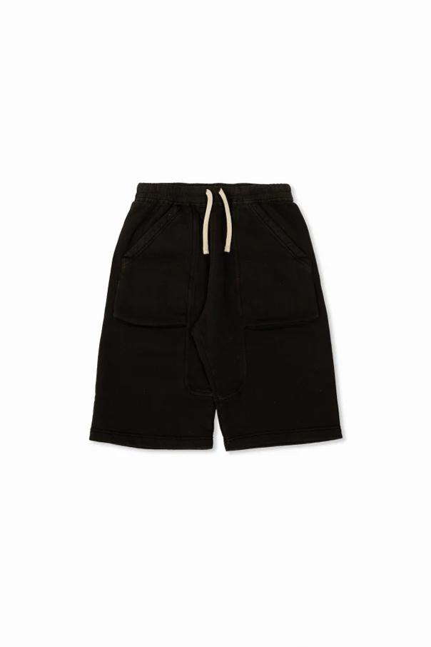 CZARNY Szorty typu ‘cargo’