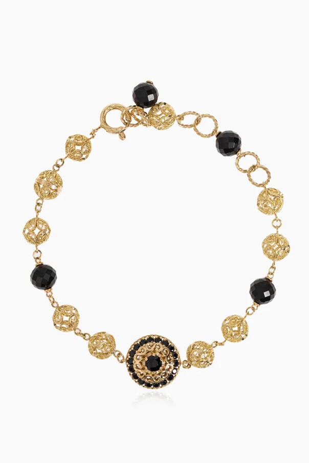 GOLD Goldenes Armband mit Edelsteinen