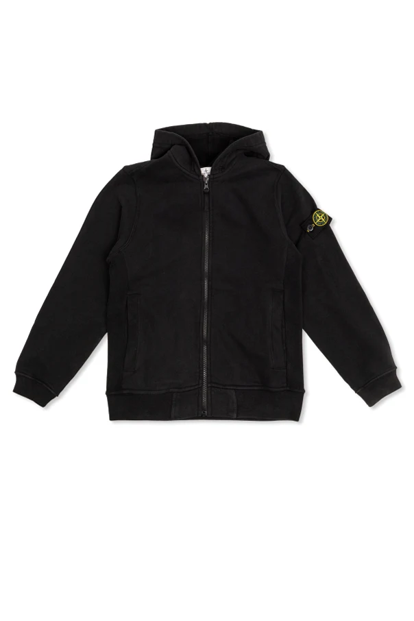 SCHWARZ Kapuzensweatshirt