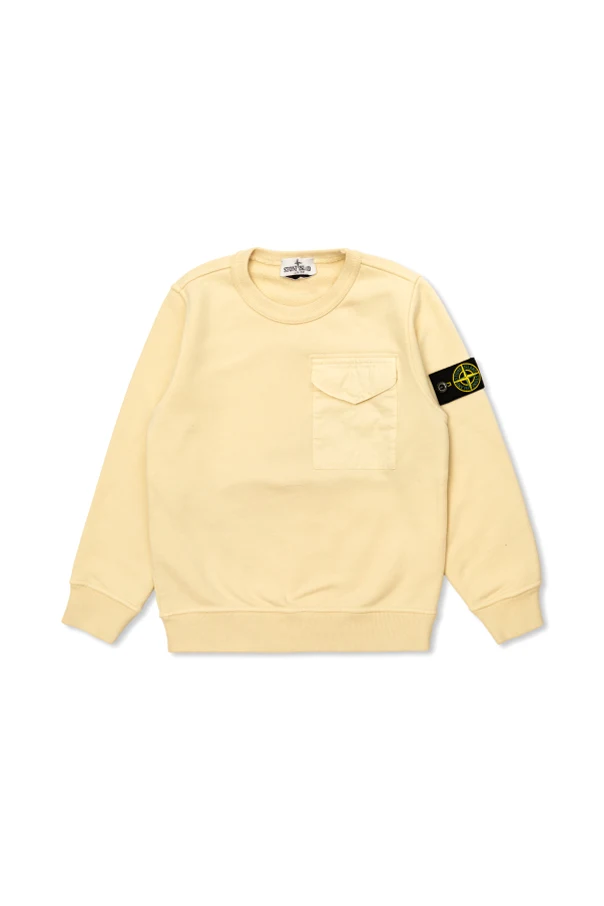 CREME Sweatshirt mit Tasche