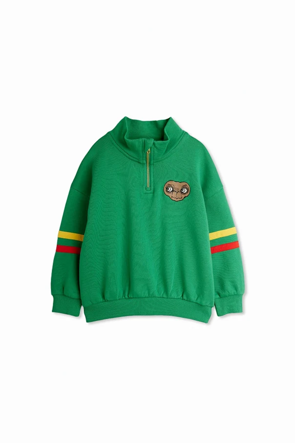 ZIELONY Bluza z naszywką