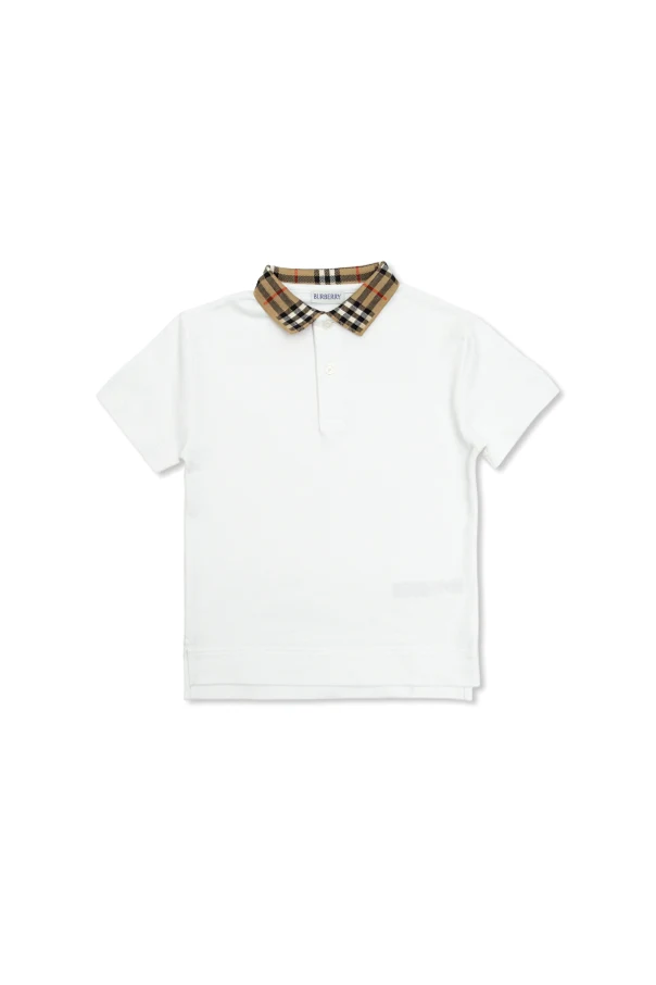 BIAŁY  Bawełniane polo