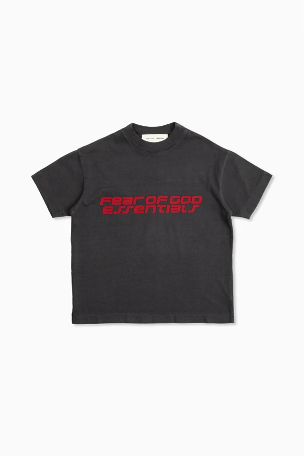 GREY T-shirt with embossed logo