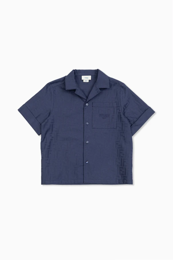MARINEBLAU Hemd mit Logo