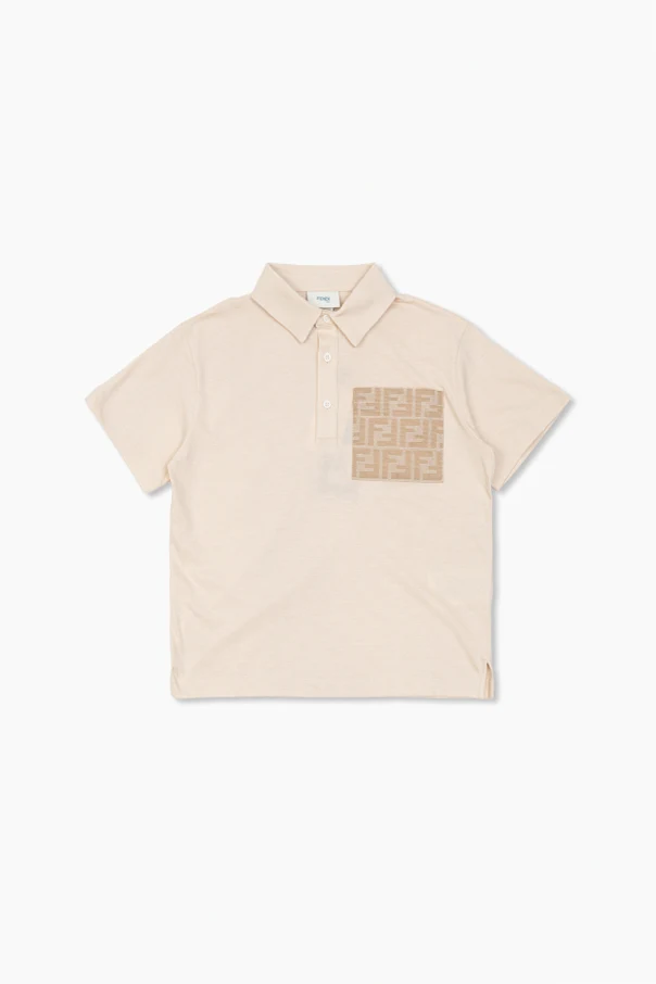 BEIGE Polo mit Tasche