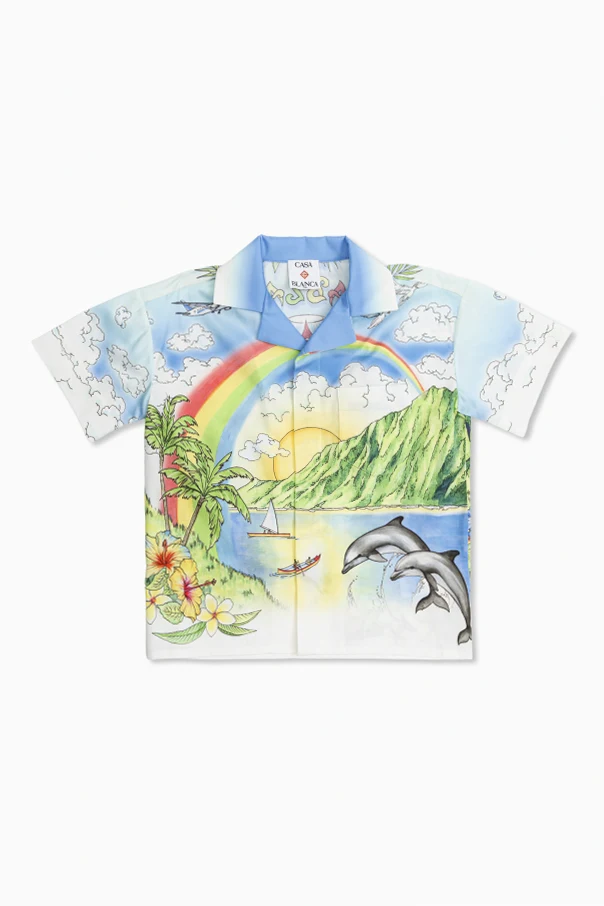 NIEBIESKI Koszula z nadrukiem