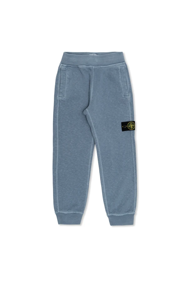 BLUE Sweatpants with logo