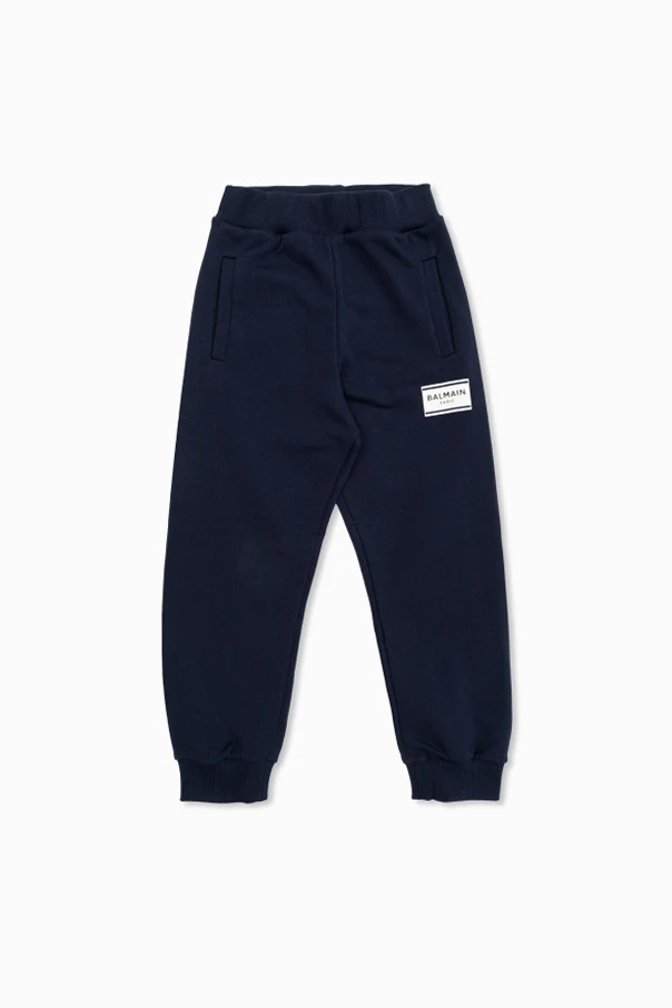 MARINEBLAU Jogginghose mit Logo