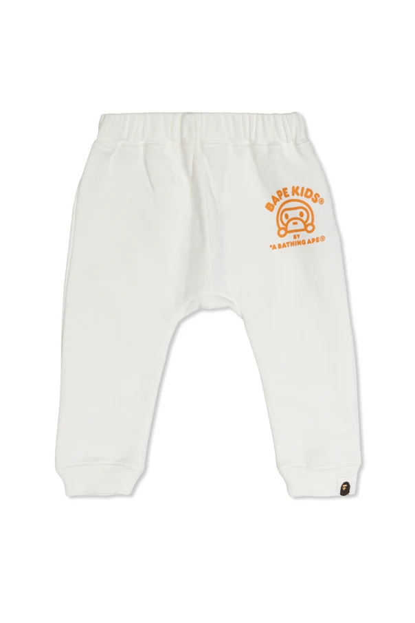WEISS Hose mit Print