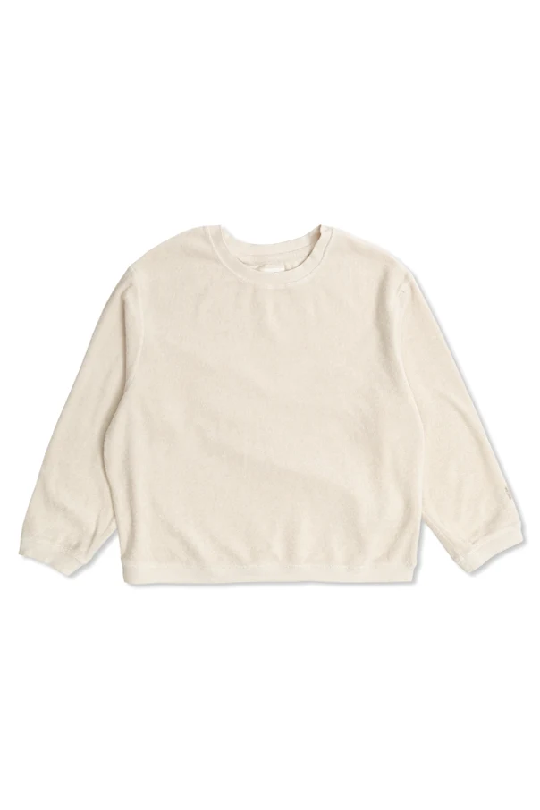 cream Crew neck sweatshirt