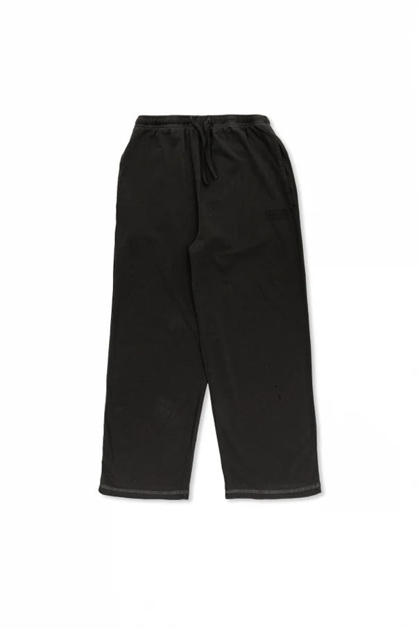 BLACK Pants with logo
