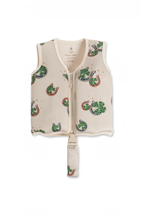beige Ellis’ swimming vest