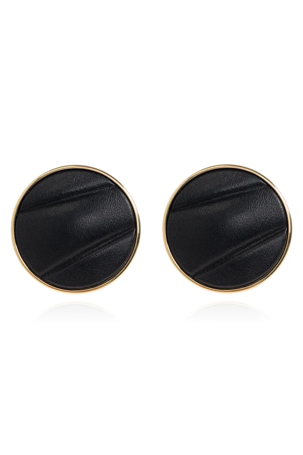 BLACK Round "Pleats" clips