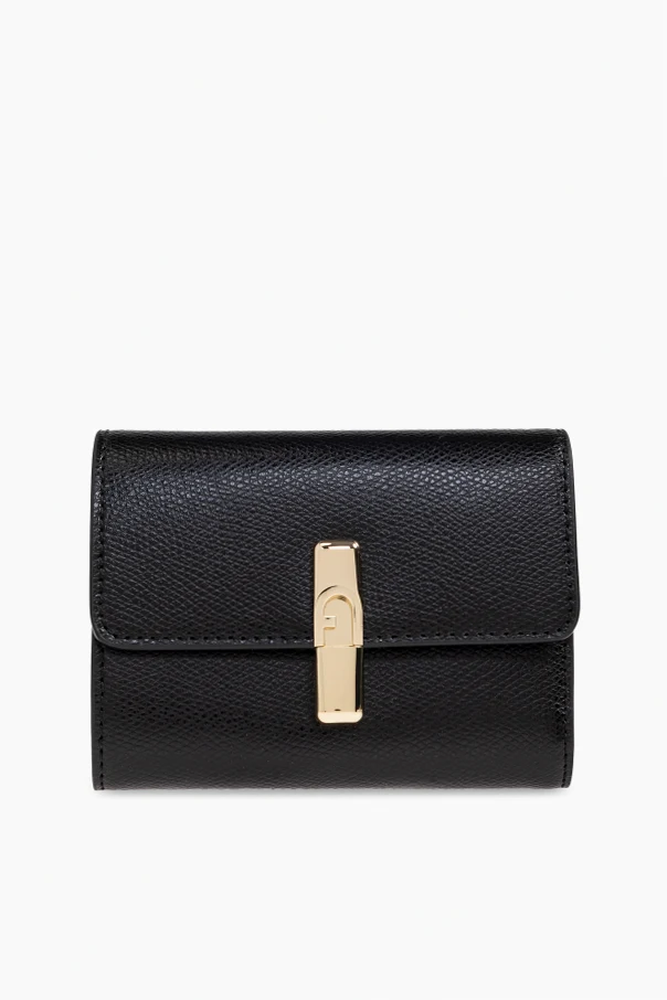 BLACK 'Iride Small' wallet