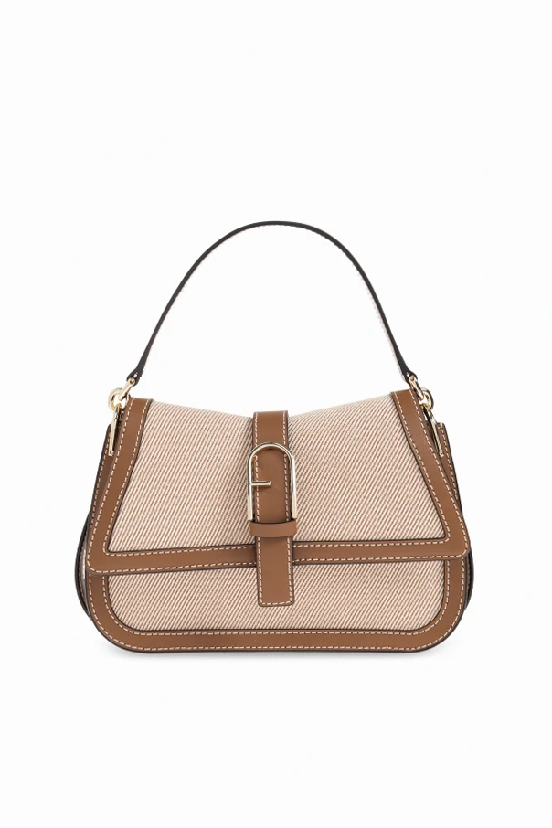 cream Flow Medium" handbag