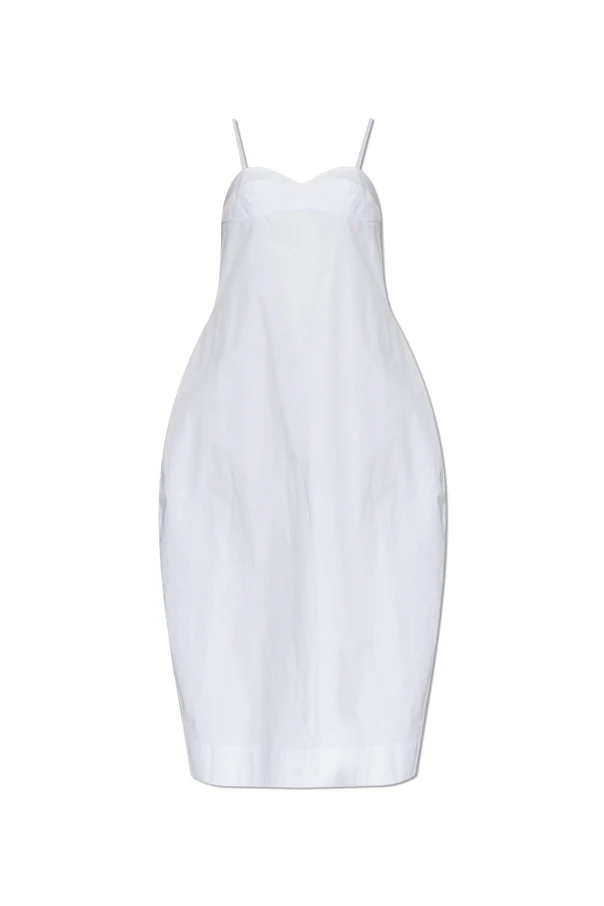 WHITE Strap dress