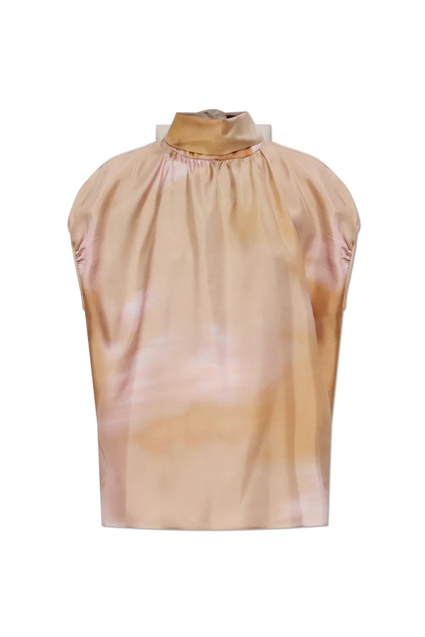PINK Silk top