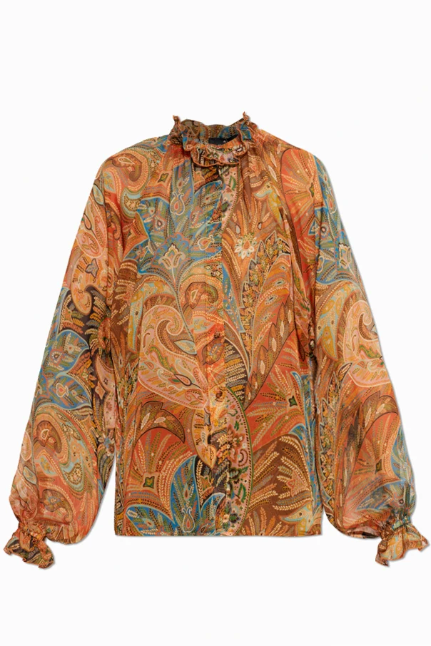 MULTICOLOUR Silk top